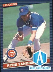 1986 Leaf/Donruss #62 Ryne Sandberg